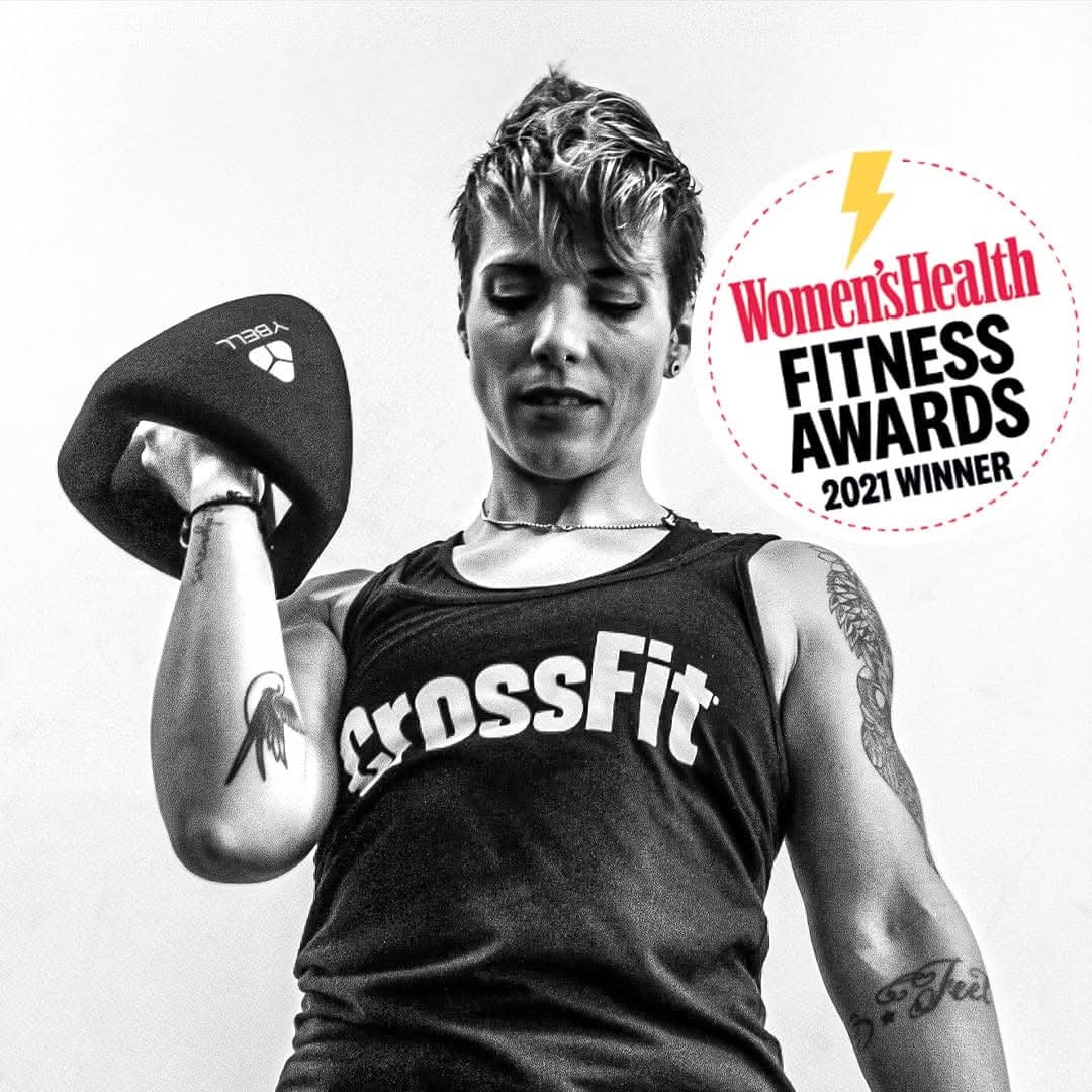 YBelleo 4-in-1 Weight Set, Kettlebell, Dumbbell, Double Grip Med Ball & Push-Up Stand