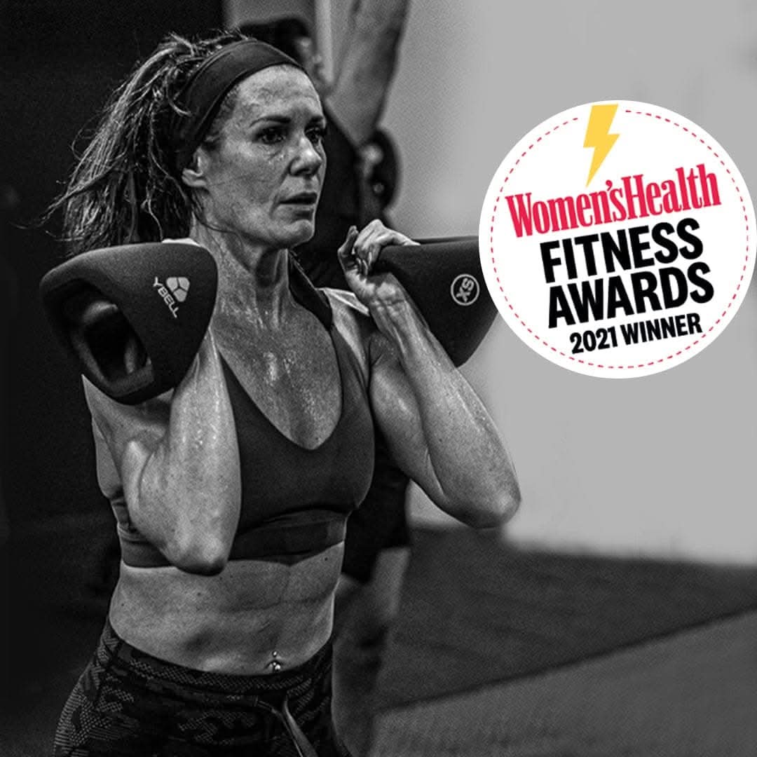 YBelleo 4-in-1 Weight Set, Kettlebell, Dumbbell, Double Grip Med Ball & Push-Up Stand