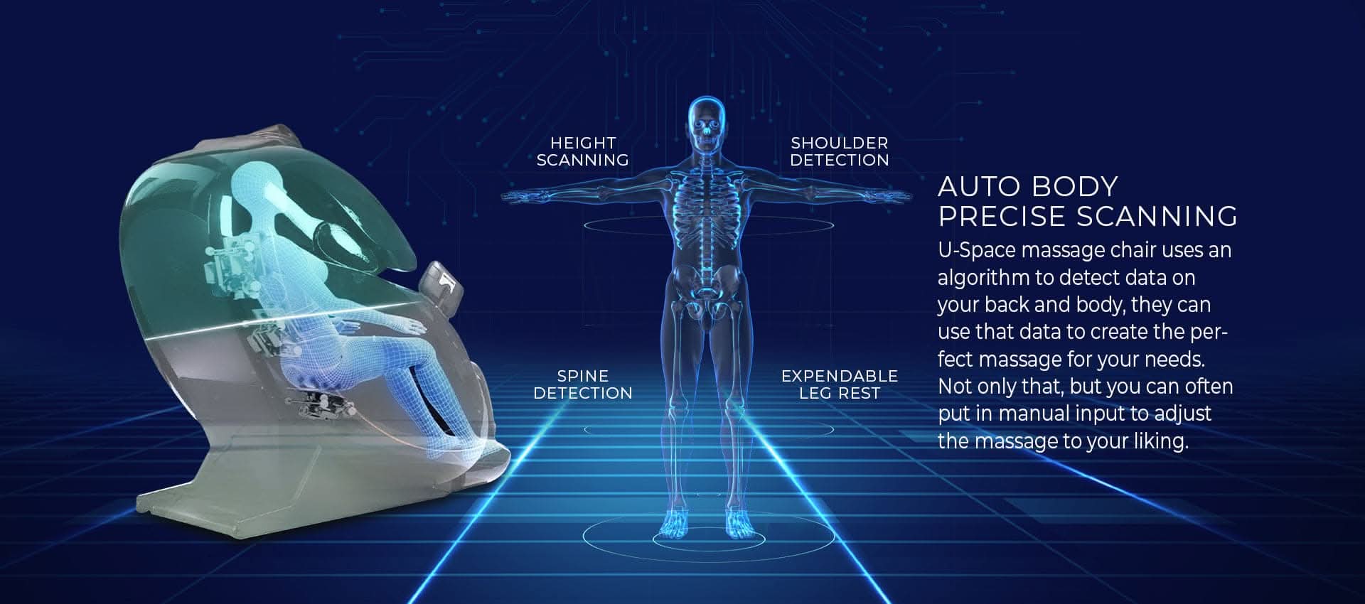 Zero HealthCare U-Space Massage Chair