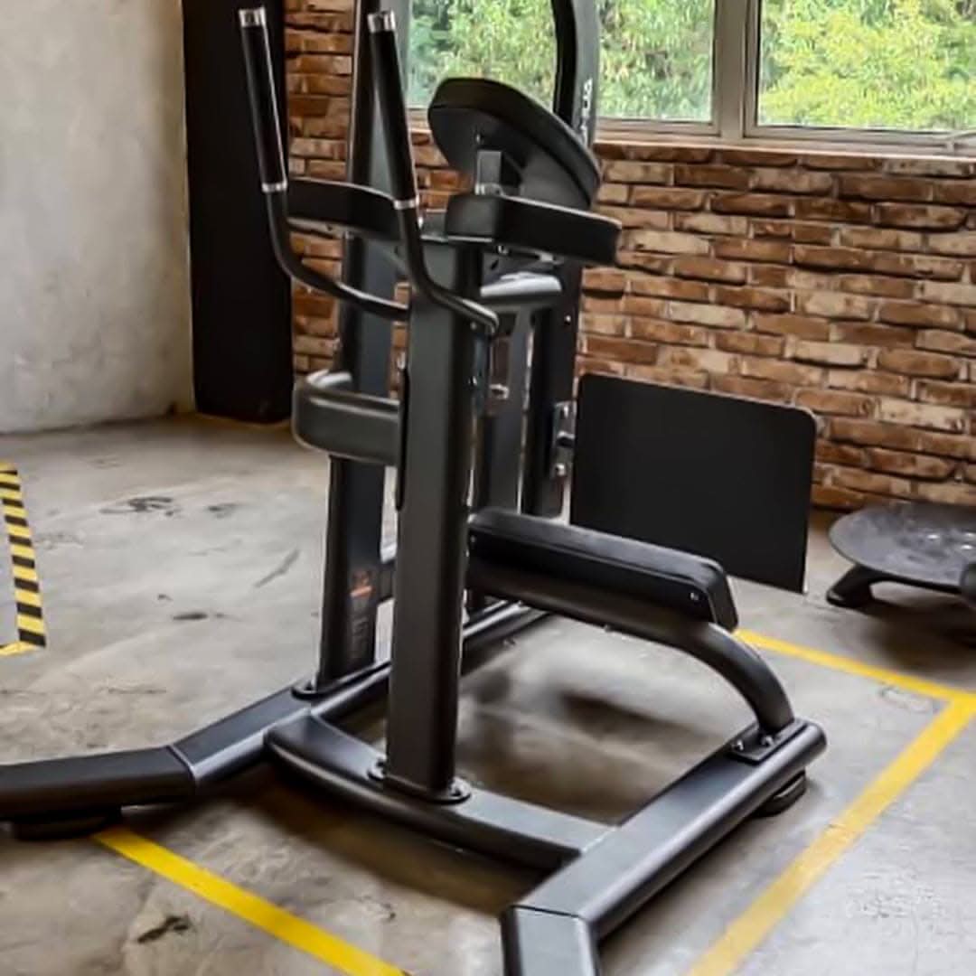 SHUA Buttock Trainer SH-G6911 – Silver Gray, Black & Orange | Glute & Hip Thrust Machine