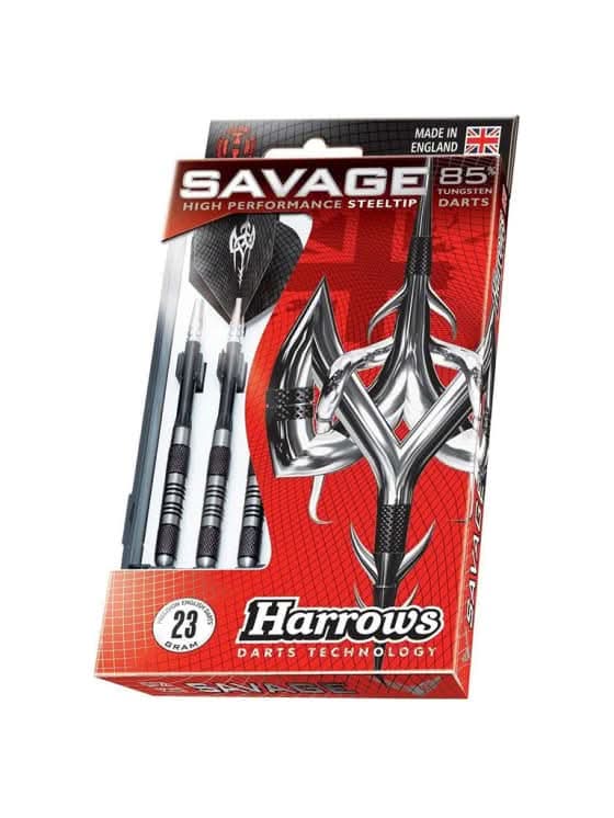 Harrows, Savage 80% Heavy Darts, B614 23 Grams