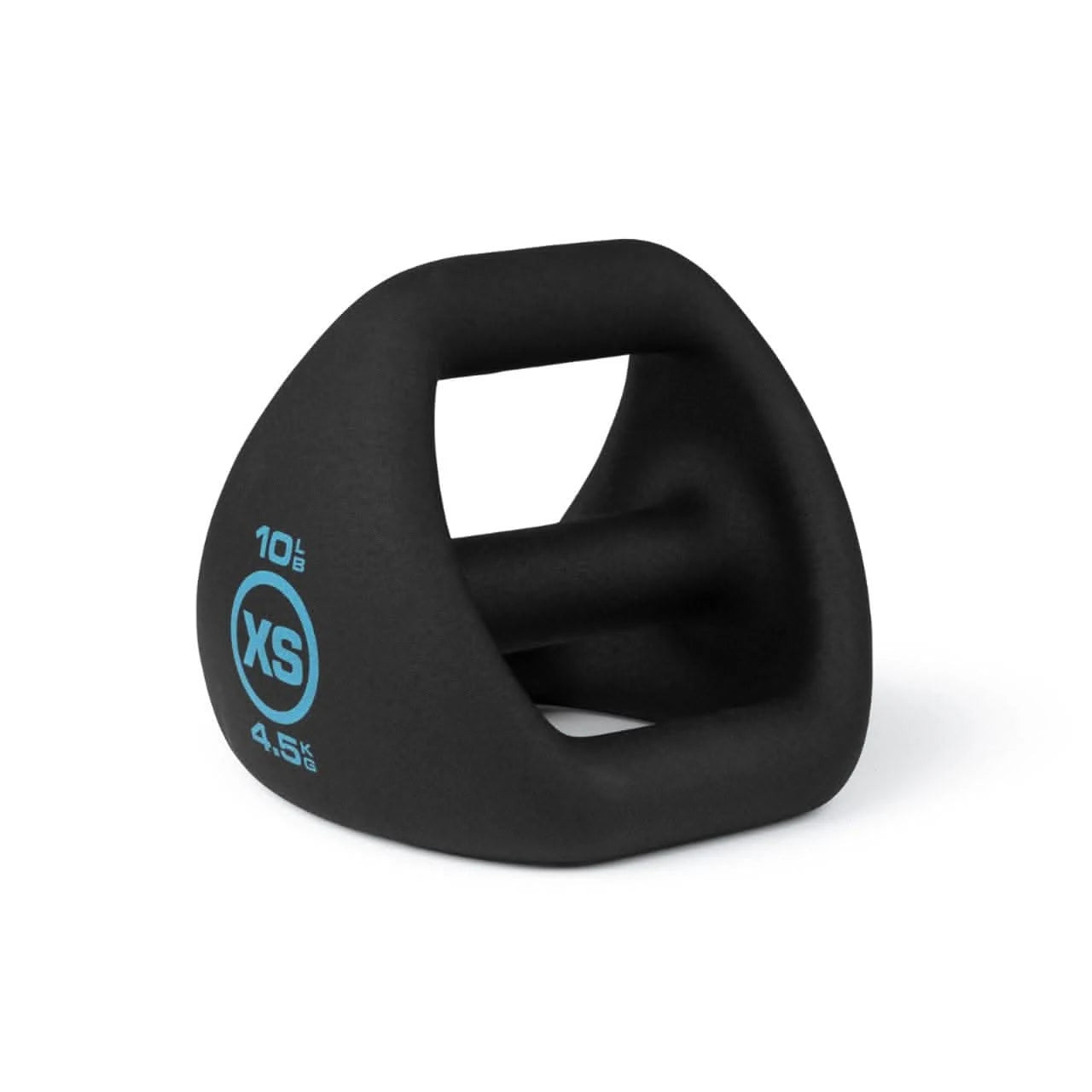 YBelleo 4-in-1 Weight Set, Kettlebell, Dumbbell, Double Grip Med Ball & Push-Up Stand XS - 4 KG
