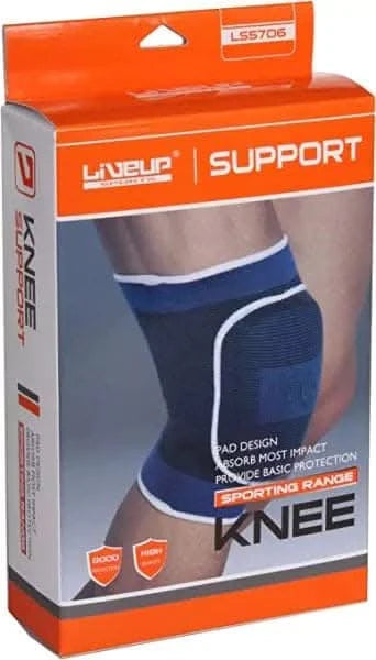 Liveup, Knee Support, Ls5706, Blue