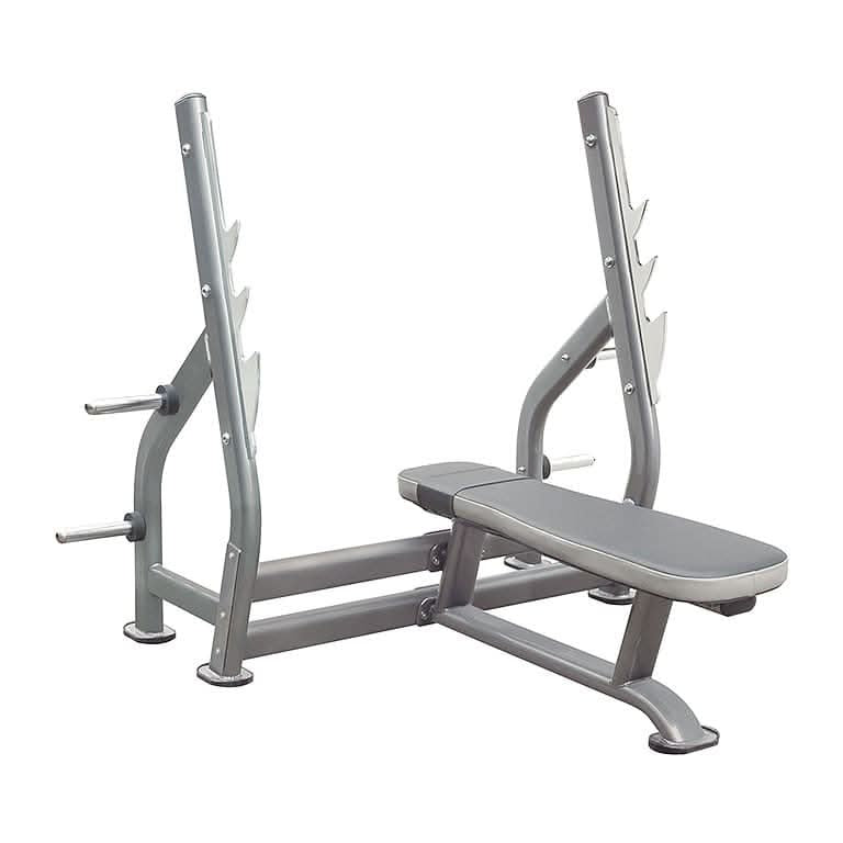 Impulse Fitness, Flat Bench, It7014, Silver & Black