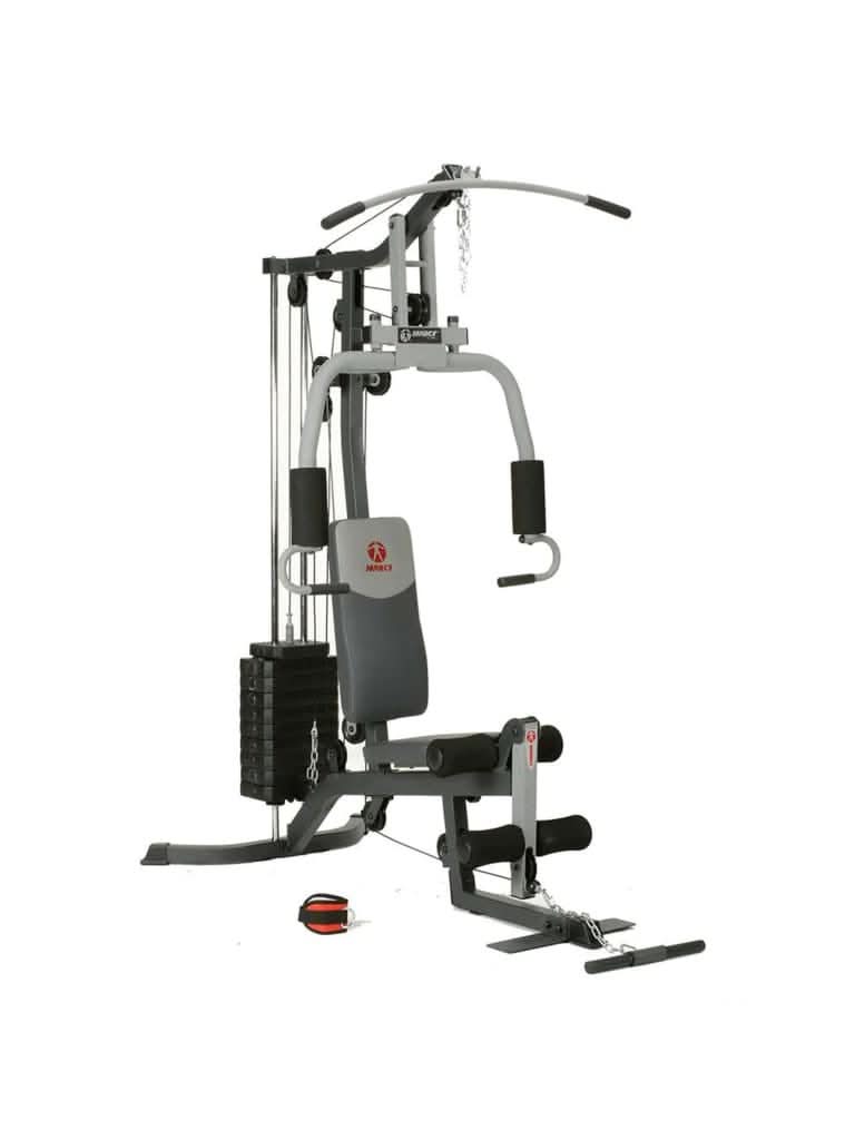 Marcy MWM900 Personal Trainer – Compact Home Gym Strength Station (Black)