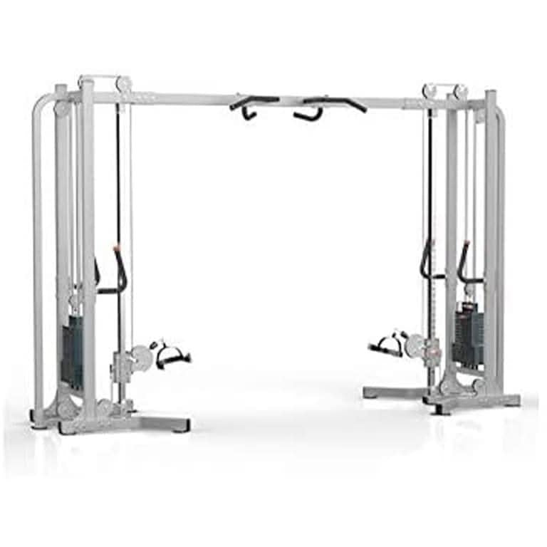Impulse Fitness, 5 Station Adjustable Hi/Lo Pulley, If9325+If9327+If9327Opt, Black