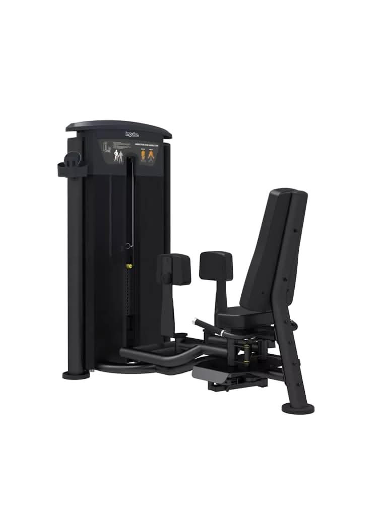 Impulse Fitness IT9508 Abductor & Adductor – Inner & Outer Thigh Workout Machine (Black)