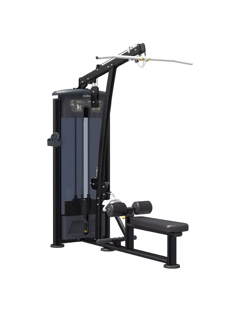 Impulse Fitness Lat Pulldown & Vertical Row Machine IT9522 – Silver & Black | Back & Lats Exercise Machine