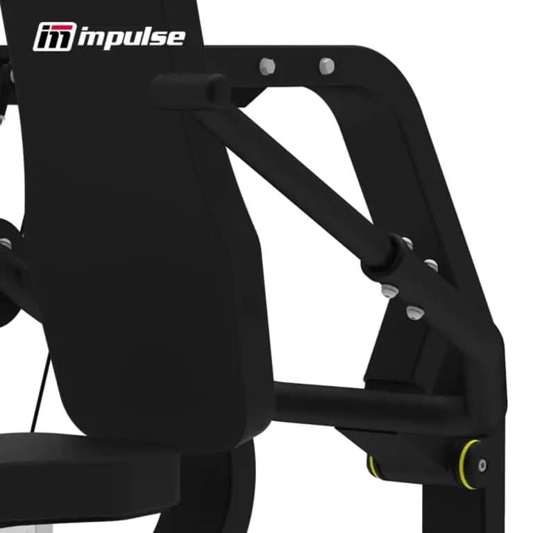 Impulse Fitness Seated Dip Machine IF9317 – Silver & Black | Strength Training Gym Equipment