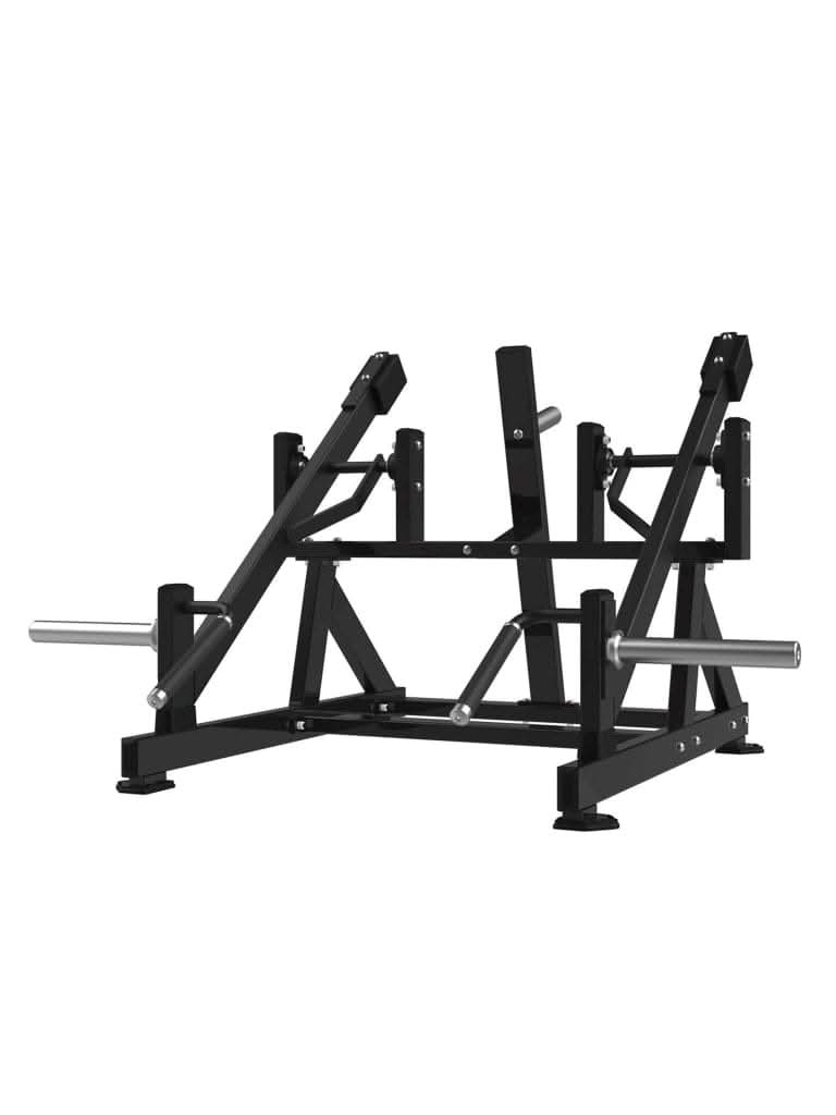 York HS-1028 Squat & Lunge – Lower Body Strength Training Station (Matt Black)