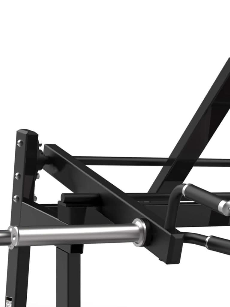 York HS-1032 Seated / Standing Shrug – Trap & Shoulder Training Machine (Matt Black)
