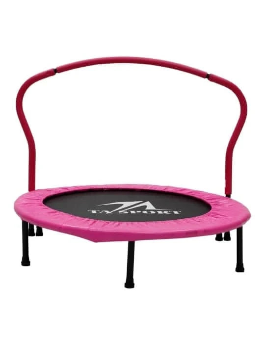 Ta Sport, 40In Trampoline With Handrail Jkl - 40In, Pink