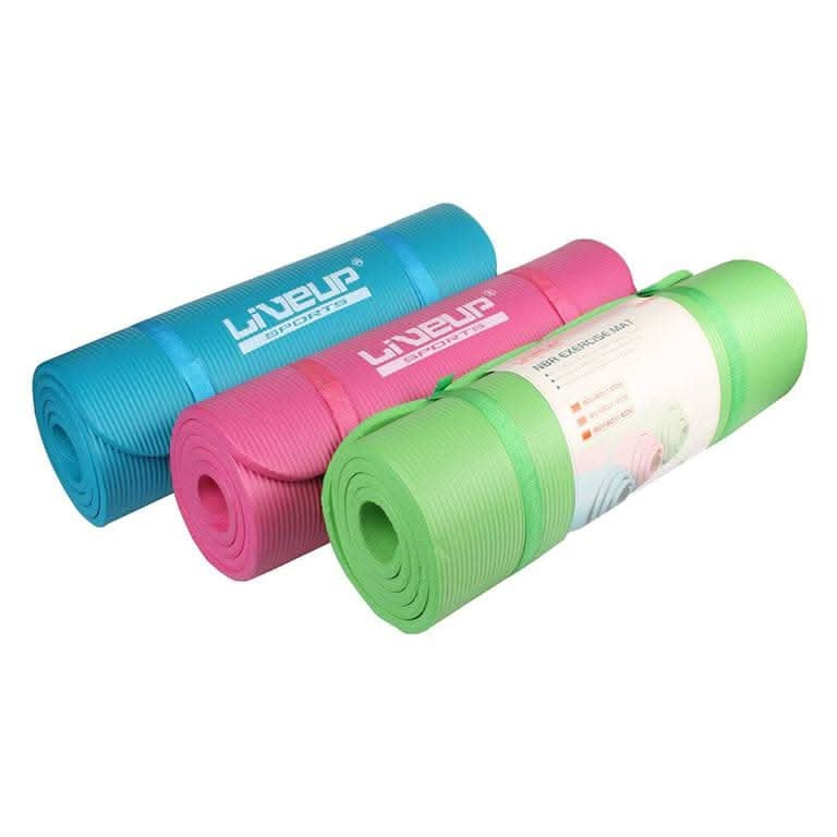 Liveup, Nbr Yoga Mat, 180 X 60 X 1.2 Cm, Ls3257, 3Colors