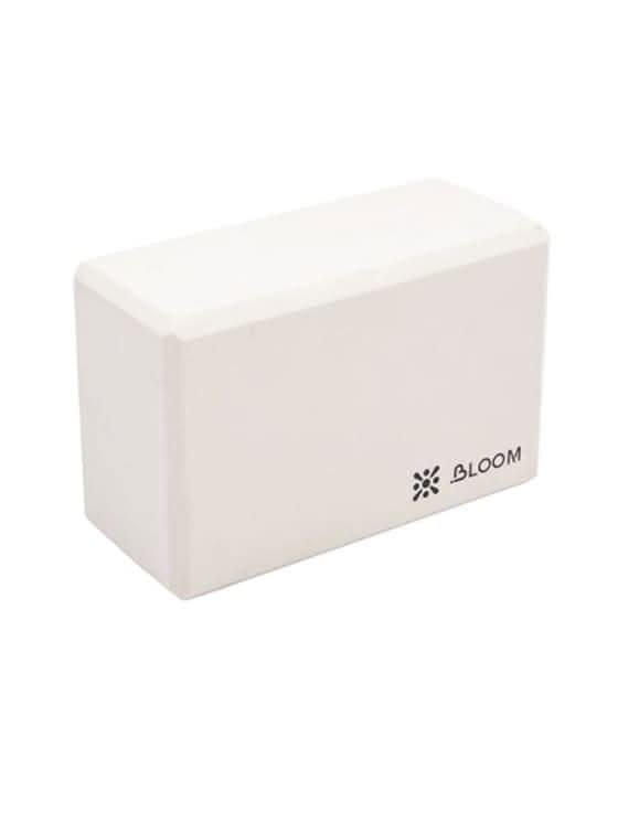 Bloom, LivePro Yoga Brick, White