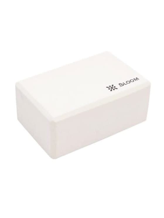 Bloom, LivePro Yoga Brick, White