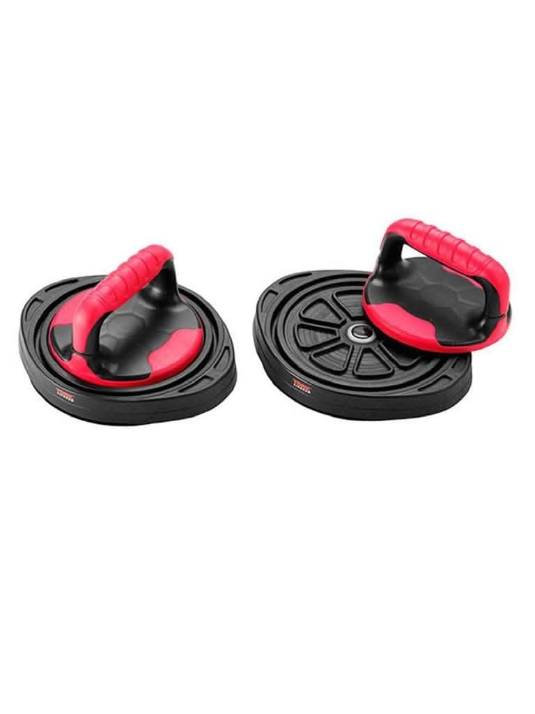 York, Fitness Rotational Push Up Stand, 60250, Black/Red