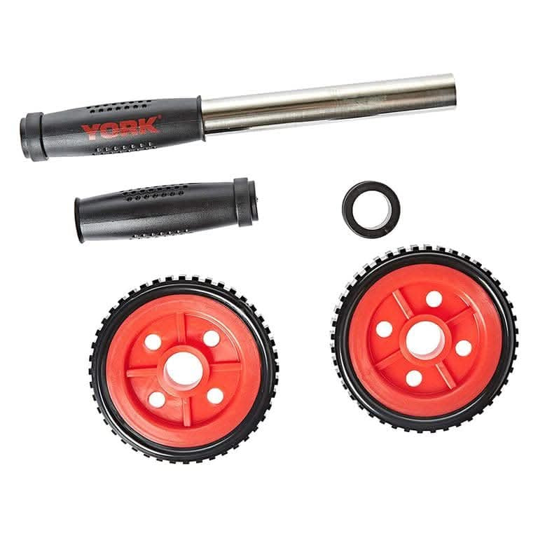 York, Fitness Exercise Wheel, 60465, Black/Orange