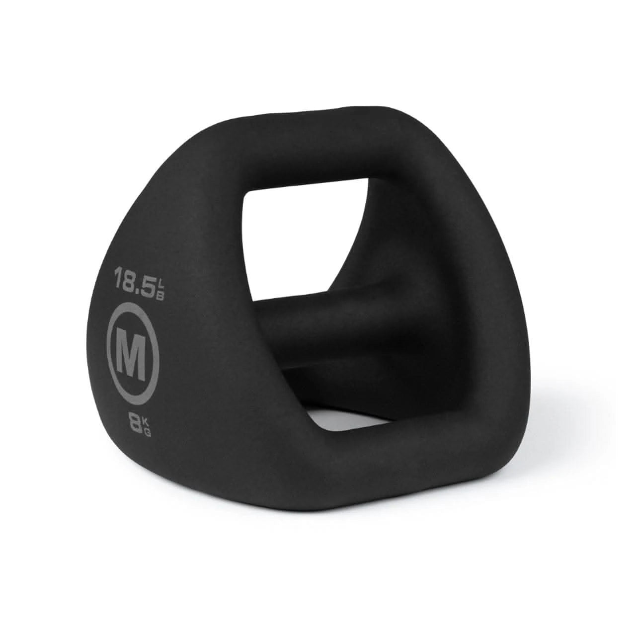 YBelleo 4-in-1 Weight Set, Kettlebell, Dumbbell, Double Grip Med Ball & Push-Up Stand M - 8 KG