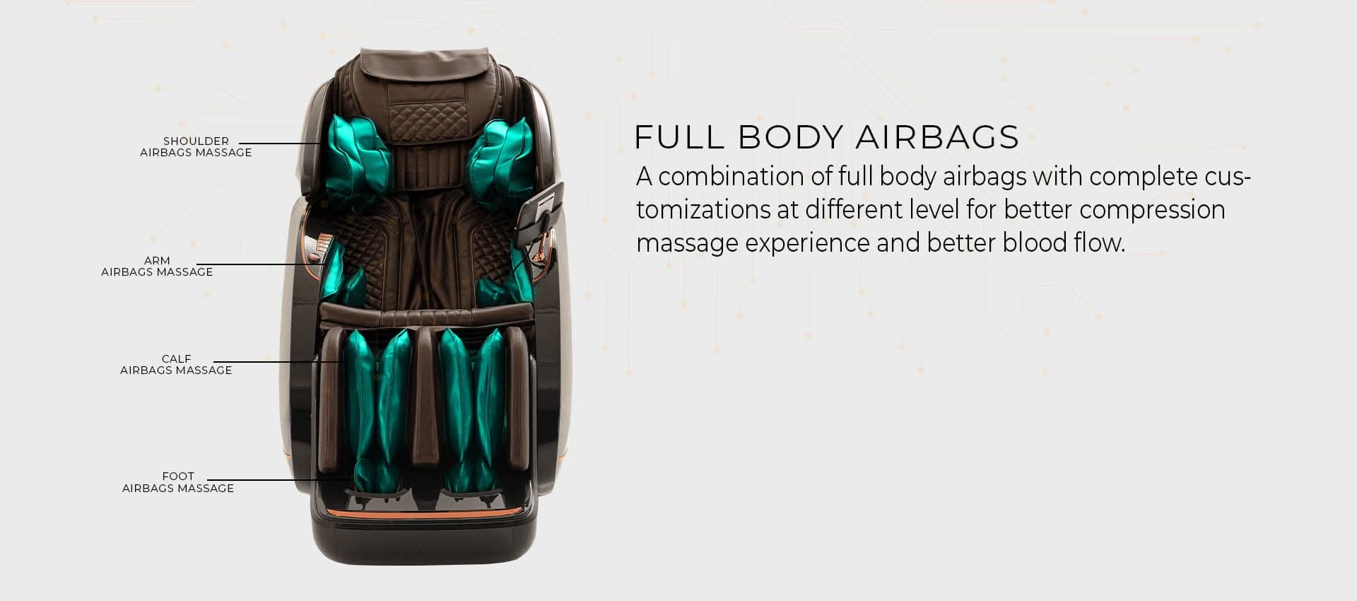 Zero HealthCare U-Space Massage Chair