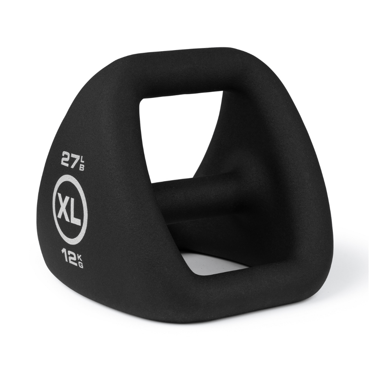 YBelleo 4-in-1 Weight Set, Kettlebell, Dumbbell, Double Grip Med Ball & Push-Up Stand XL - 12KG