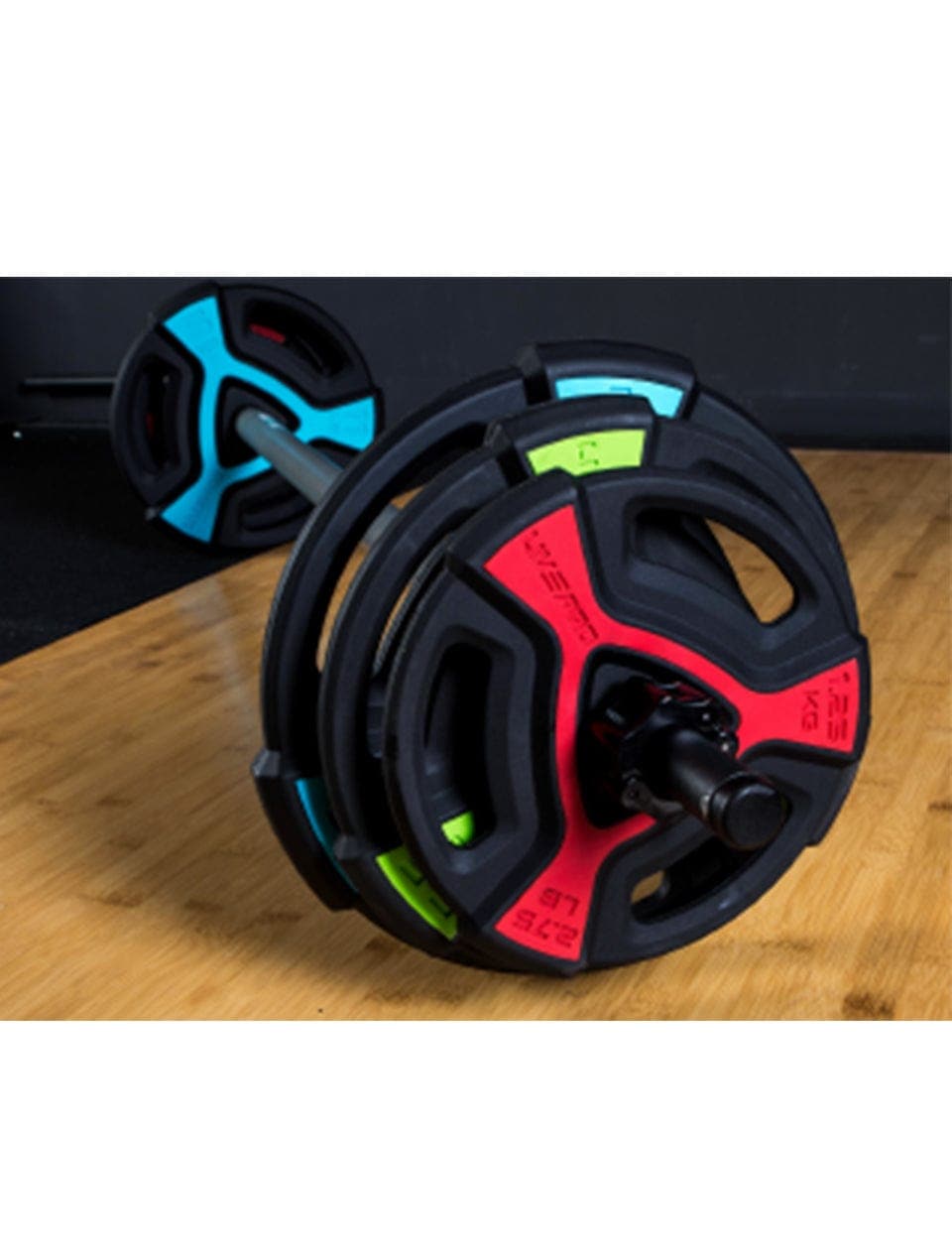 LivePro Studio Polyurethane Barbell Set - Athletix.ae