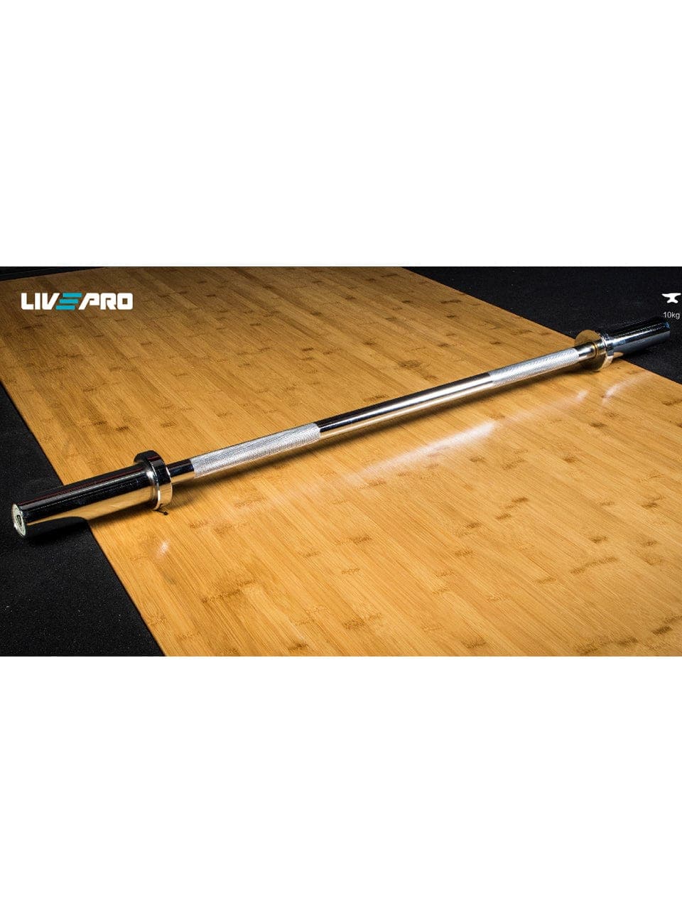 LivePro 4 Ft Olympic Straight Barbell