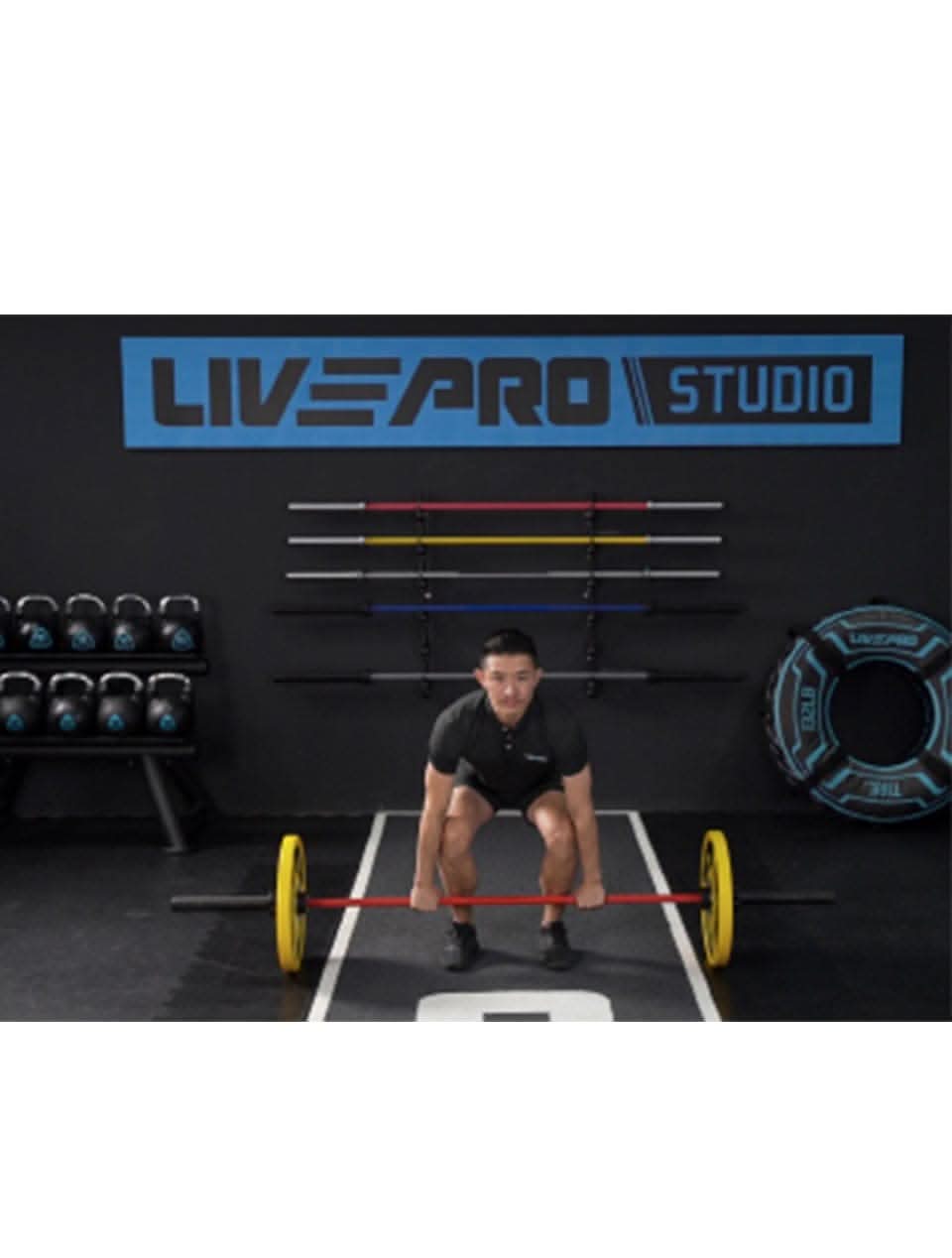LivePro 7 feet Cerakote Training Bar