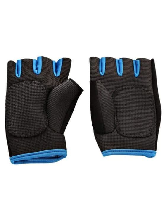 Liveup, Training Gloves, Ls3077, Black & Blue
