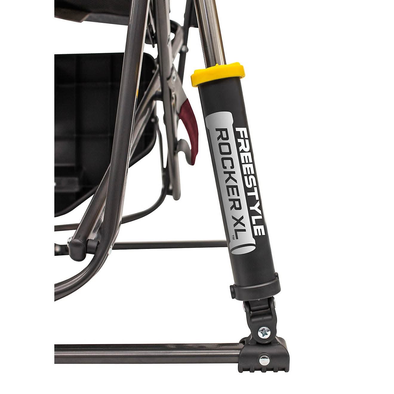 GCI Outdoor XL Freestyle Rocker with Side Table, Cinnamon