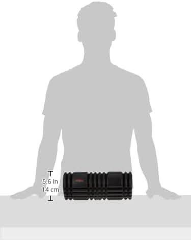 York, Solid Eva Foam Roller 14 * 33Cm, 60479, Black