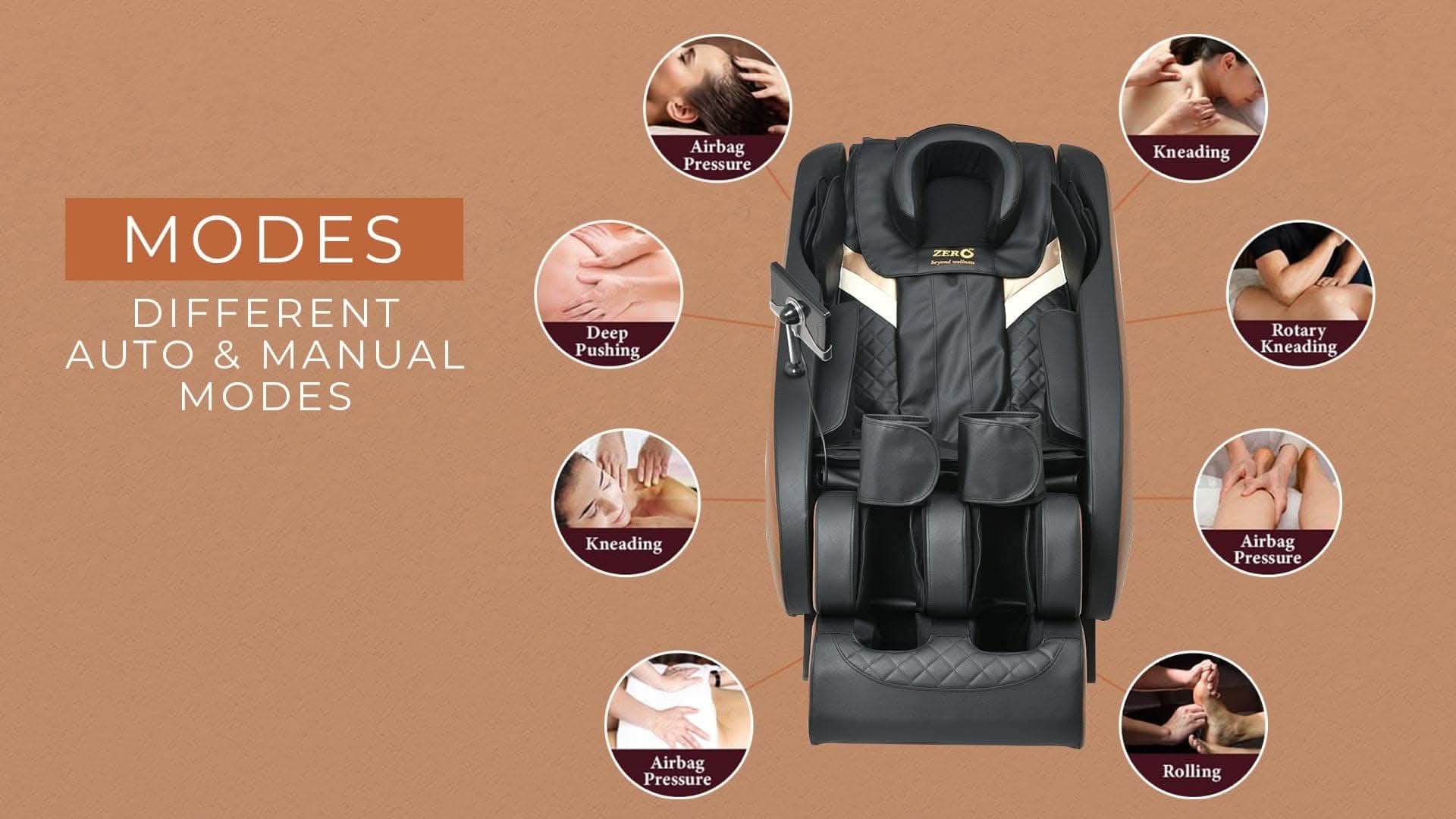 Zero HealthCare U-Classic Full Body Massage Chair