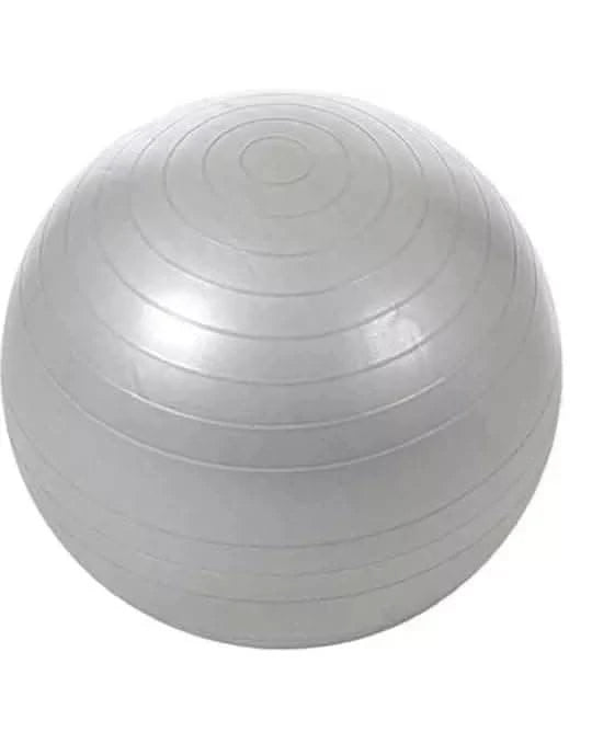 York, Fitness Anti - Burst Gym Ball 75 Cm W/Pump, 422C, Grey