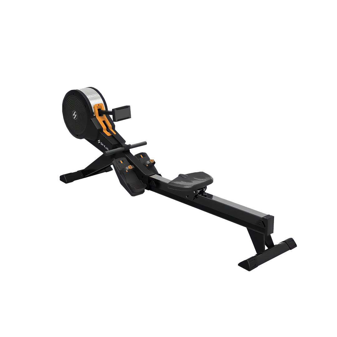 SHUA, Commercial Rowing Machine Silver Gray SH-R8100, Black