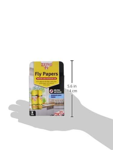 Stv Fly Paper 8 Pieces Pack, Yellow