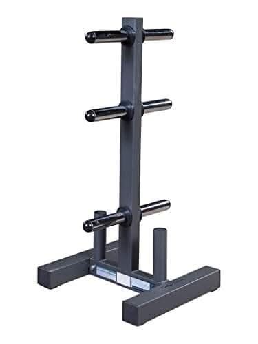 Body Solid Olympic Plate Tree and Bar Holder
