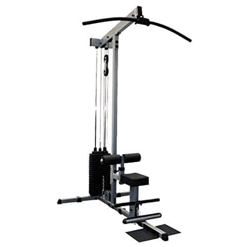 Body-Solid GLM84 Lat Pulldown & Low Row with Weight Stack | Back Training Machine
