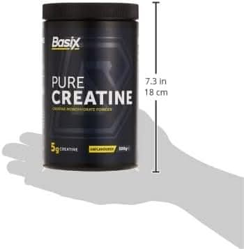 Basix Performance Pure Creatine for , Unflavored, 500 Grams