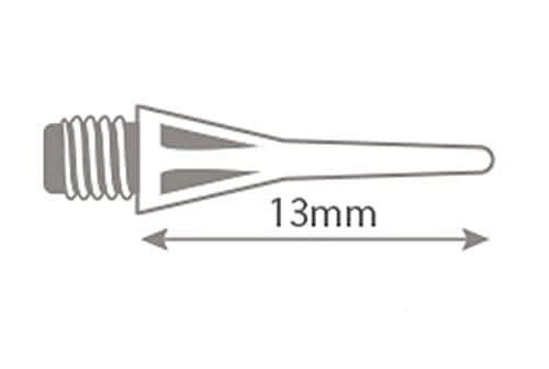 Harrows Micro Tip Black 2BA B/C D2MB Darts