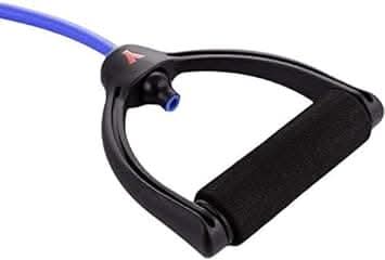 York, Resistance Tube Level 2 Firm Grip Handle, Blue/Black