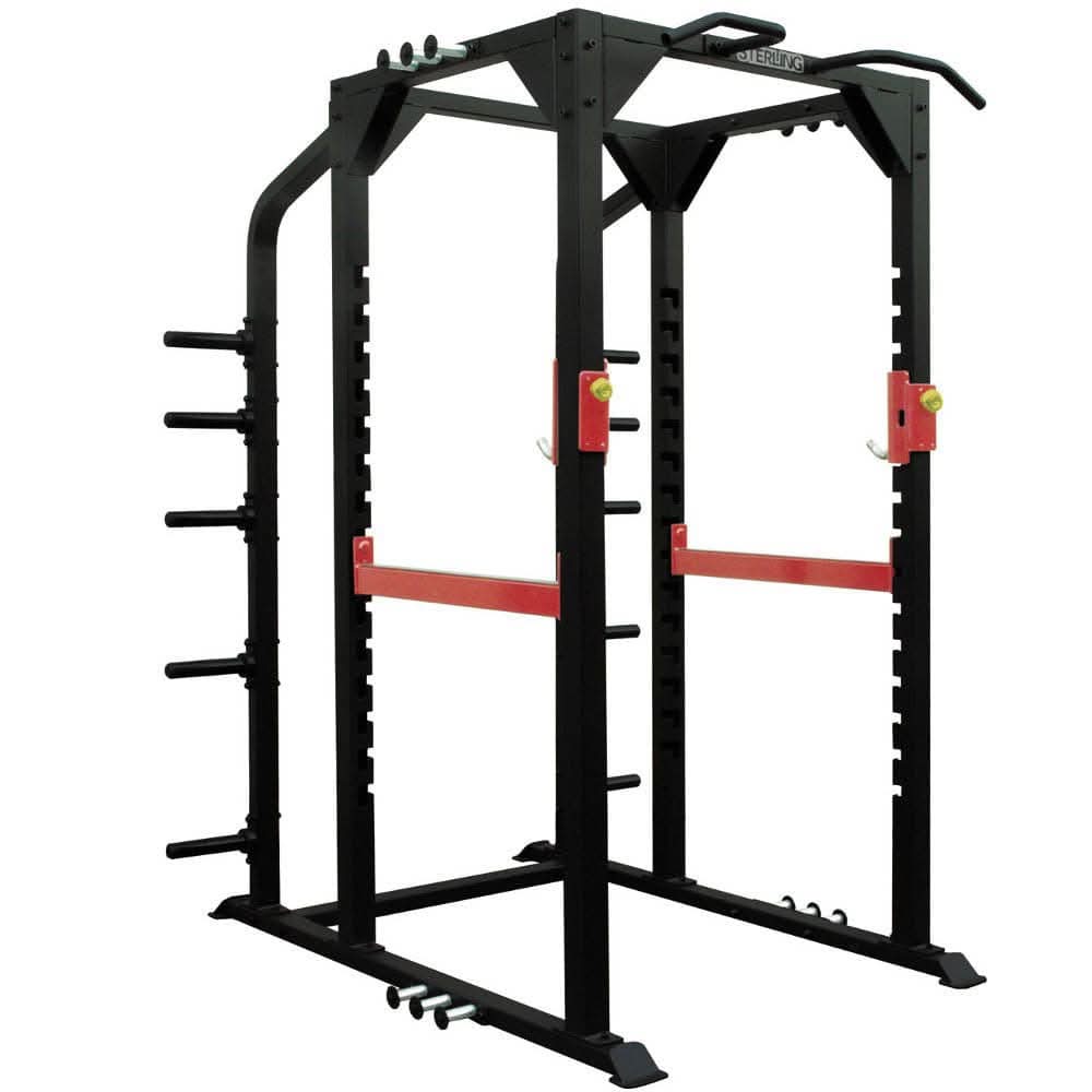 Impulse Fitness SL7015 Full Power Rack – Heavy-Duty Squat & Strength Training Rack (Black)