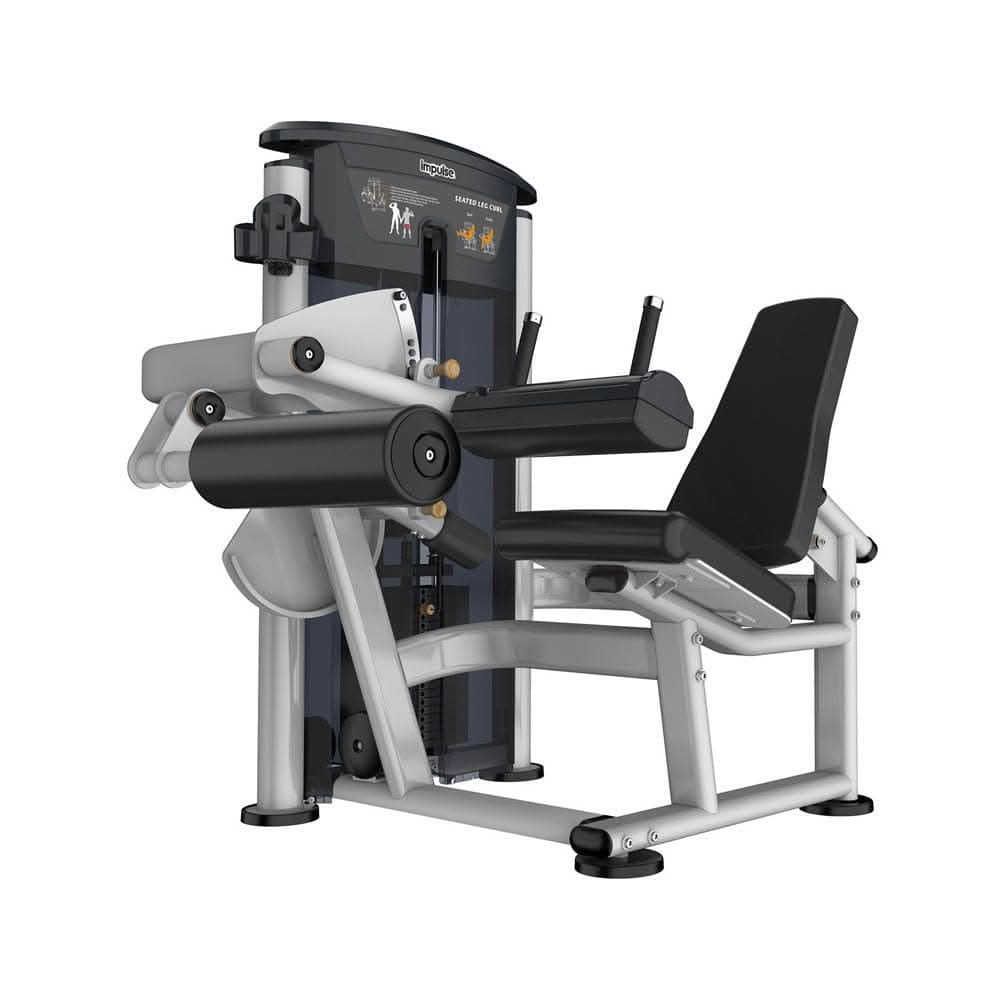 Impulse Fitness Seated Leg Curl Machine IT9506-235 – Black | Hamstring Training Gym Equipment
