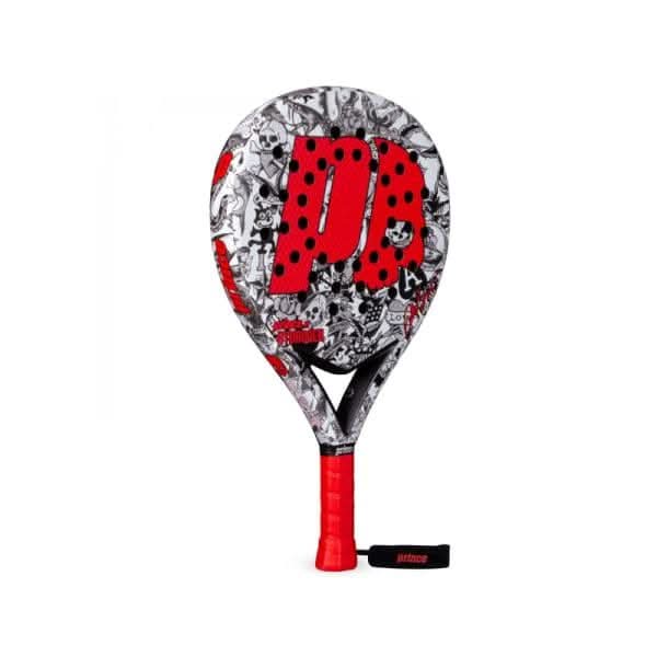 Prince Hydrogen Padel Racket Rocket Tattoo White