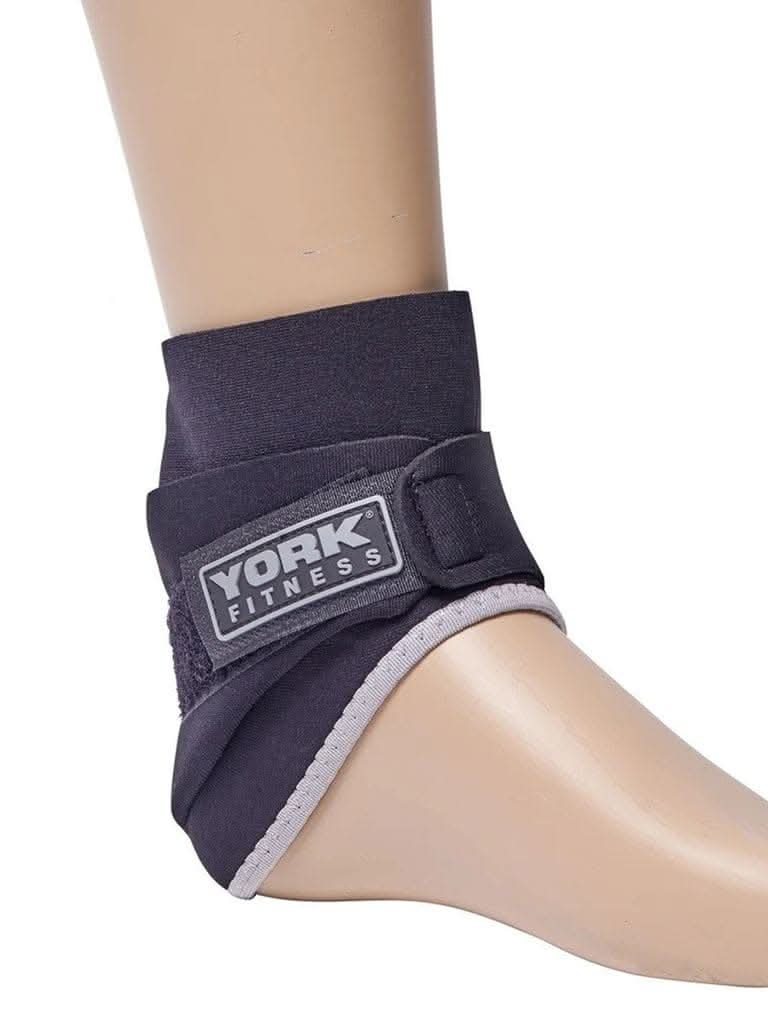 York, Fitness Adjustable Ankle Support, 6637, Dark Blue