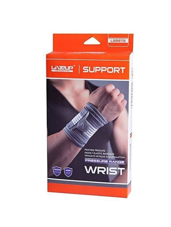 Liveup, Wrist Supporter S/M, Ls5672, Grey