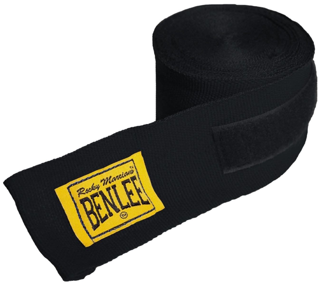 Benlee, Hand Wraps Elastic 450Cm, 195002/1000, Black