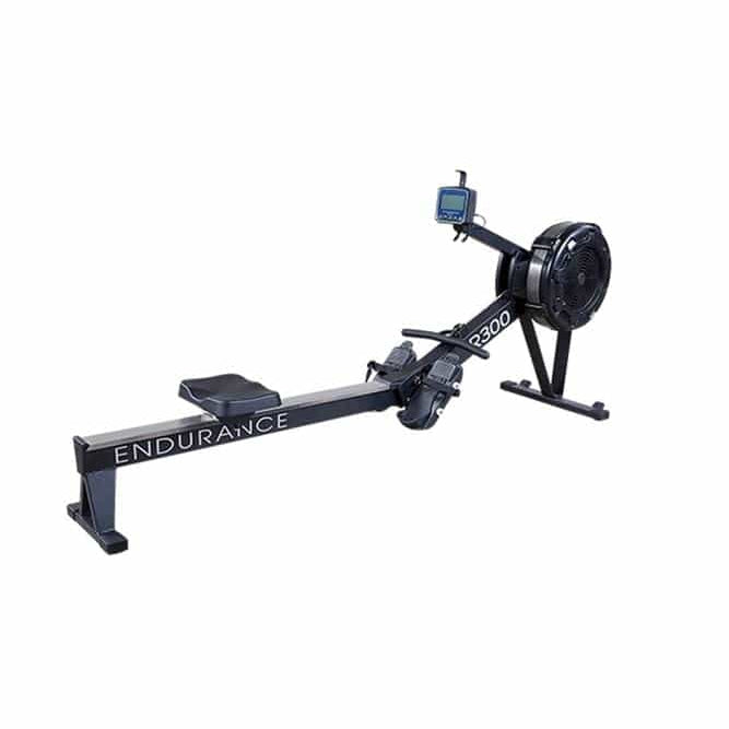 Body Solid Endurance Commercial Rower, Black, R300