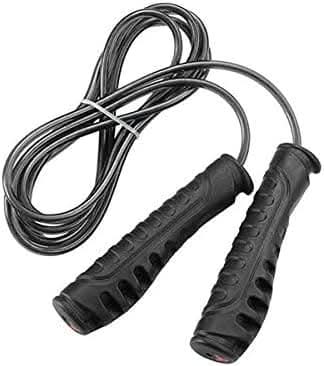 York, Weighted Speed Rope Steel Cable, 60301, Black