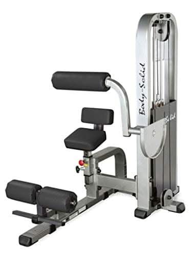 Body Solid Ab Machine With 210 Stack, Grey/Black, Eqsam900/2