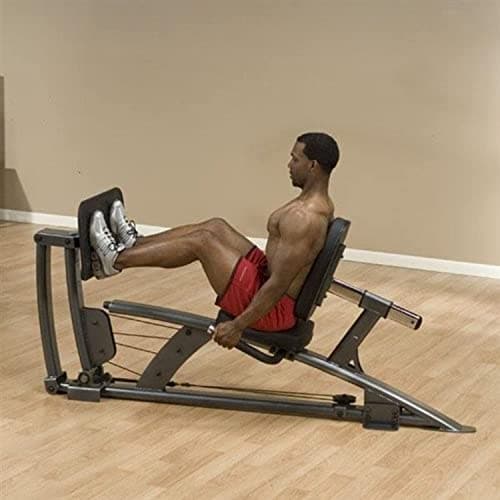 Body Solid FLP Fusion Series Leg Press Attachment, Grey/Black