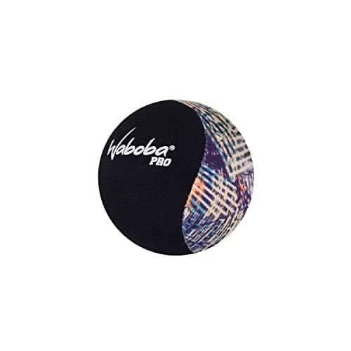 Waboba Water Pro Catch Glove & Pro Water-Bouncing Ball Set – Ball Catching Baseball-Style Mitt for Swimming Pools & Beach Games, Ambidextrous Design, One Size – Black/Multi Colour